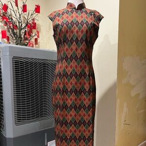 XL cheongsam ，Qipao dress /chinese traditional dress  #10
